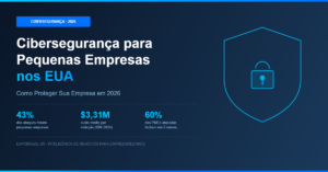 Cibersegurança para Pequenas Empresas nos EUA 2026 - Expo Brazil