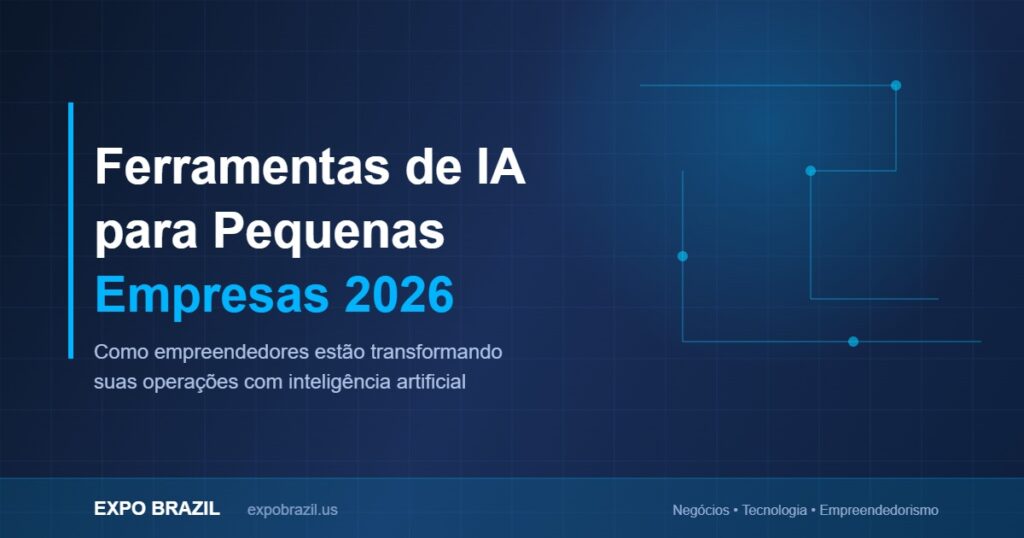 Ferramentas de IA transformando pequenas empresas nos Estados Unidos em 2026