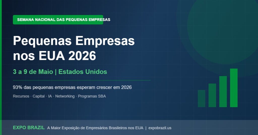 Semana Nacional das Pequenas Empresas 2026 - Oportunidades para Empresários nos Estados Unidos